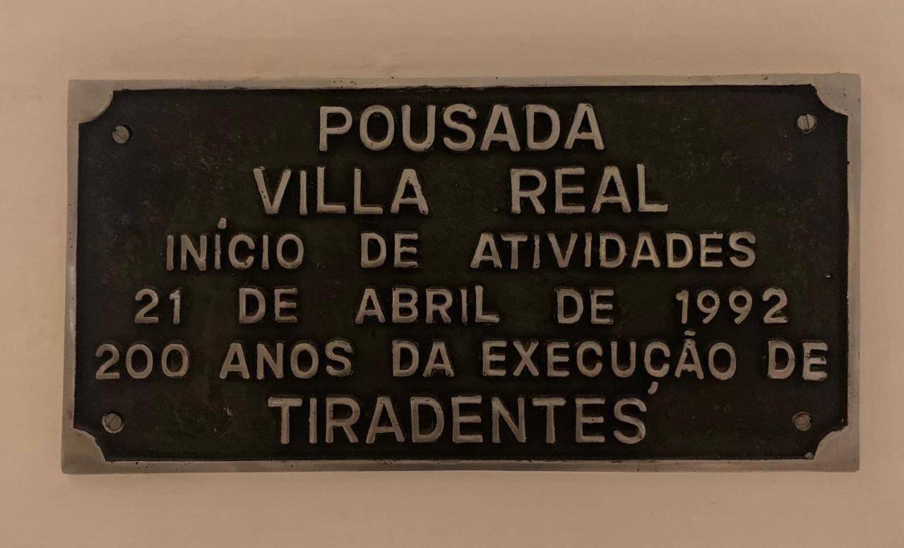 Pousada Villa Real 티라덴티스 외부 사진
